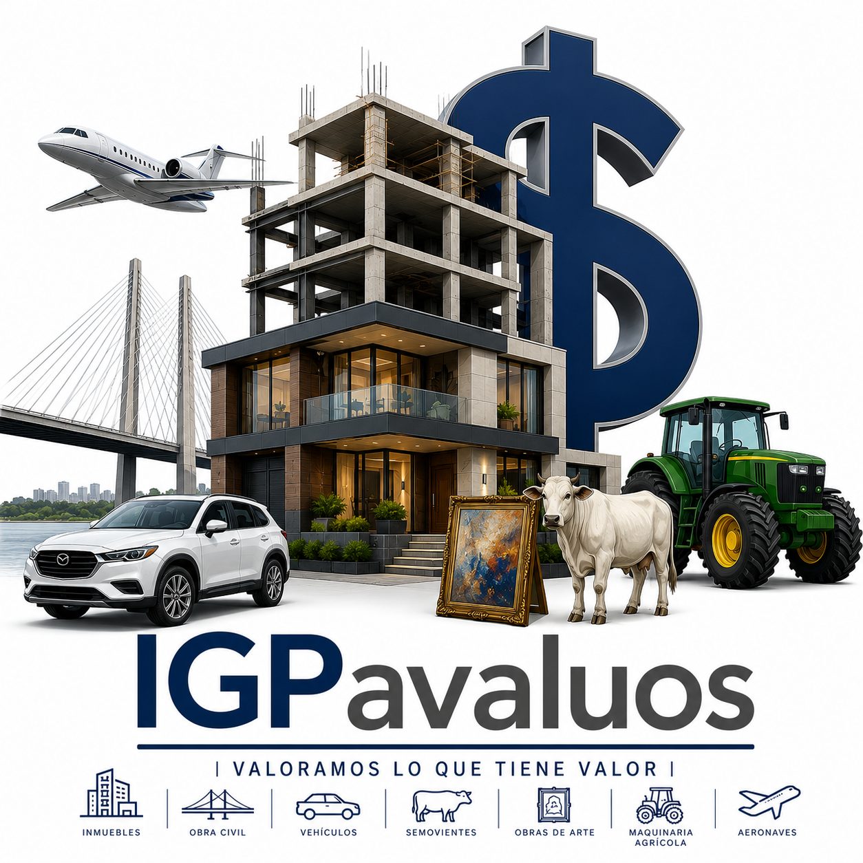 Logo IGPavaluos — Valoramos lo que tiene valor